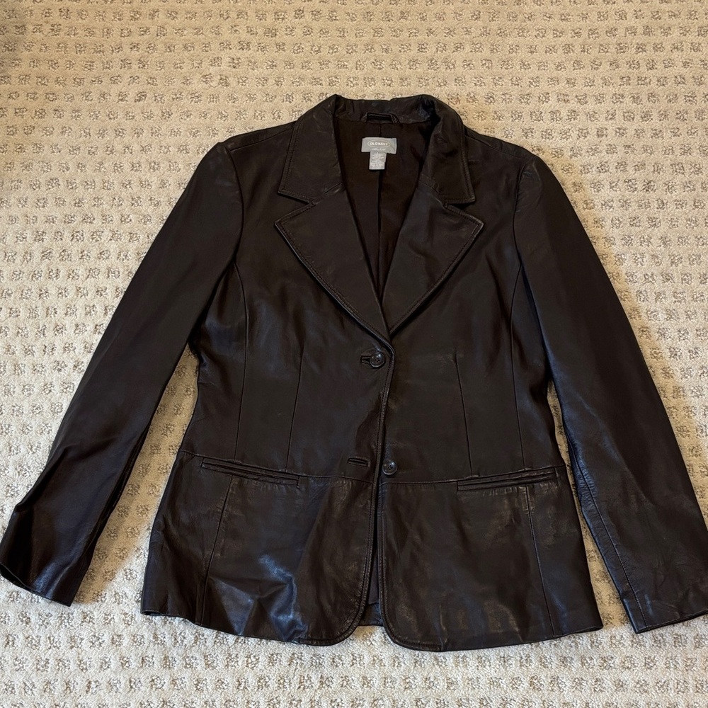 Women's Brown 100% Leather Jacket